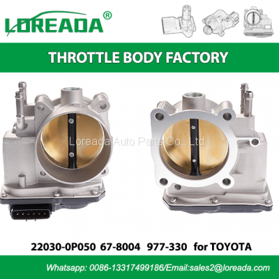 LOREADA Fuel Injection 22030-0P050 22030-31030 Throttle Body Assembly For 2016-2018 Toyota RAV4 Avalon Camry Lexus ES350 RX350 RX450H