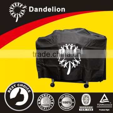 UV protected dustproof 650D pvc coated black BBQ cover grill cover