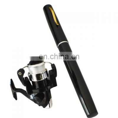 1.4m 1.6m Portable Glass Fiber Pen Shaped Telescoping Fishing Rod