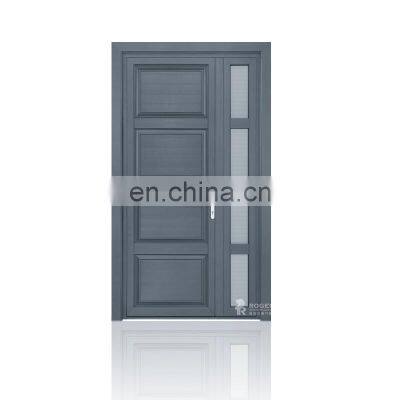 Factory Price Aluminum Fixed And Swing Door With FlyScreen and Frosted Glass