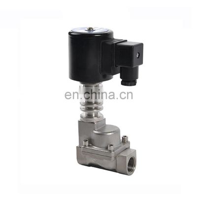COVNA DN15 1/2 inch 2 Way 12 Volt Normally Closed SS304 High Temperature Electric Solenoid Water Valve