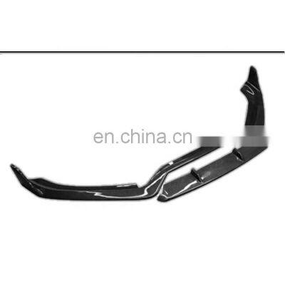 For Audi S5 carbon fiber front lip K style 2 pieces bumper lip 2012-2016