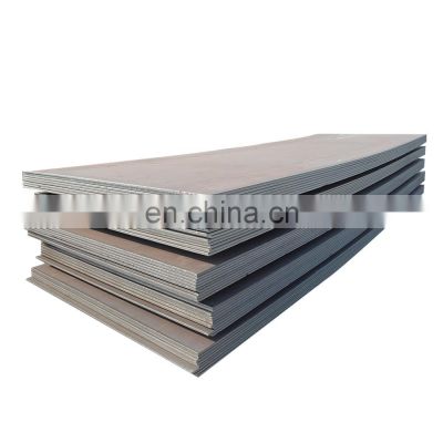 High quality 52-3 carbon plate q235b A283 st52 black MS sheet hot rolled mild SS400 carbon steel sheet