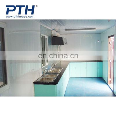 Prefab thermal insulation container toilet kitchen cold storage modular houses for sale
