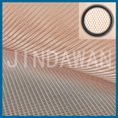 Ultra Light Expanded Copper Mesh as Lightning Strike Protection Material