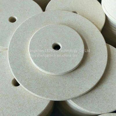 Cordierite round slabs, kiln batts, cordierite mullite kiln shelves, plates, refractory ceramics, kiln furniture