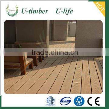 High quality wood plastic composite boards flooring
