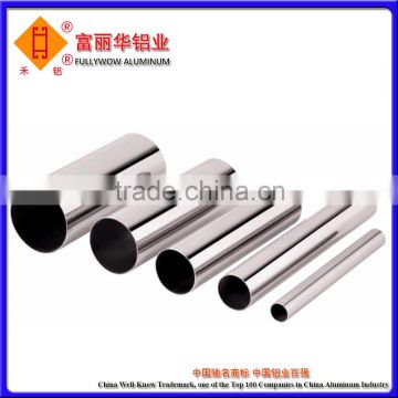 Polished or Colorful Anodized Aluminum Pipe for Railing Handrail for Decoration of Villa, House Building, Office Building