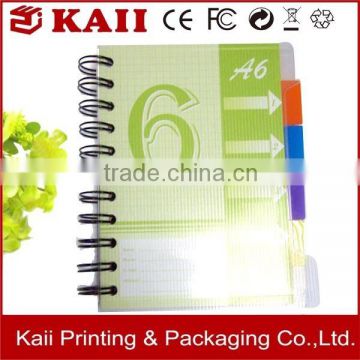 strict quality control daily planner diary notebook factory in China