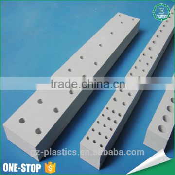 Alibaba exquisite technology made cnc machining plastic parts cheap price cnc pvc plastic sheet as your drawing