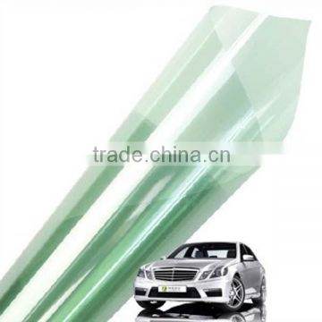light green Scratch-resistant Car Solar Film with size: 1.52*12m/1.52*30m/1.52*60m each roll