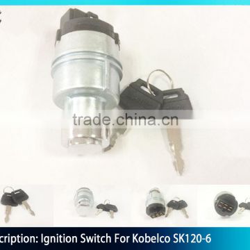 Ignition Switch For SK200-8 SK220-6 SK270LC SK120-6 Ignition Switch