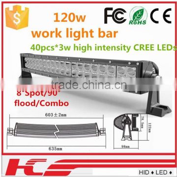 120w double row Led Light Bar off road work lamp