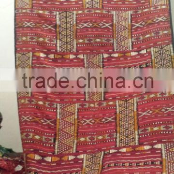 Moroccan berber Hand woven Kilim rug wholesaler -ref 0068