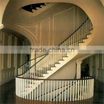 New style interior stair handrail