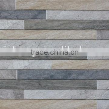 2015 New 300*600mm Digital Injkjet Stripes Stone Series outdoor wall tile