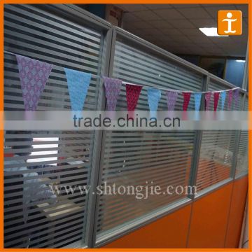 Fabric Triangle Flag Bunting ,Home and office decorative flags on string