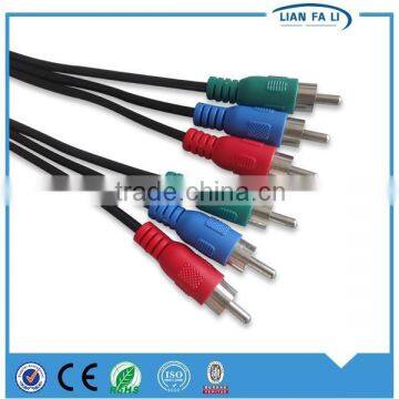 cheap and fine male to male audio cable optical 3.5mm jack audio cable highly flexible av cable