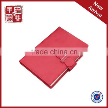 high quality reycled cow leather notebook