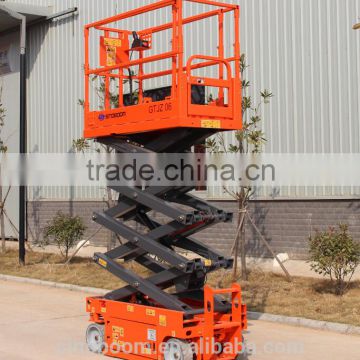 good quality 6m-8m mobile scissor lift for street lamp maintenance made in China
