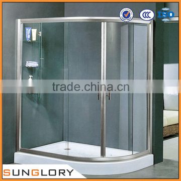 Tempered Glass Bathroom Shower Partitions