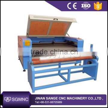 Garment textile auto feeding laser cutting machine 1325 1610 laser engraving machine price