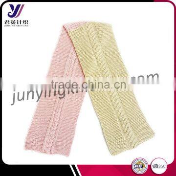 Top quality multicolor wool felt winter knitted infinity pashmina scarf (accept design draft)