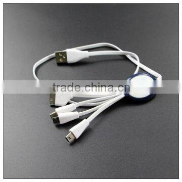 2015 best Christmas gift choose 4in1 multi-function usb cable for iphone4/5/6