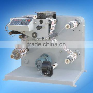 web width 320mm high quality label slitter rewinder machine with web-guide