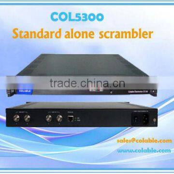 TS stream Scrambler,video scrambler,simulcrypt scrambler,dvb scrambler, Standard Alone ScramblerCOL5300