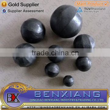 China manufacturer sandblasting wrought iron balls of solid