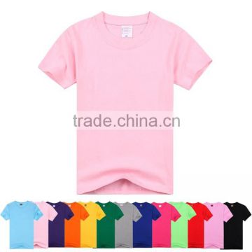 100% Cotton Plain Pink Printing T Shirt For Women