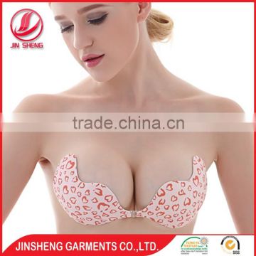 Soft And Comfortable Push Up Adhesive Silicone Sexy Strapless Bra