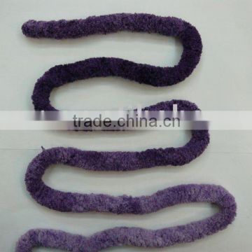 thick round soft chenille yarn for hand knitting