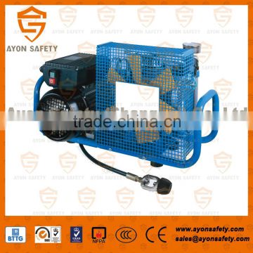High performance highly loaded air compressor for breathing apparatus MCH6/EM