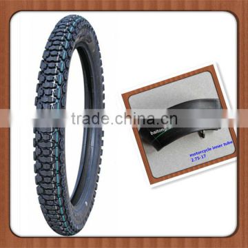 China motorcycle tyre 2.75-18 durable quality 6/8PR direct factory