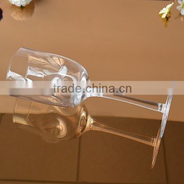 Unique shaped wine glass with stem for sale stemware