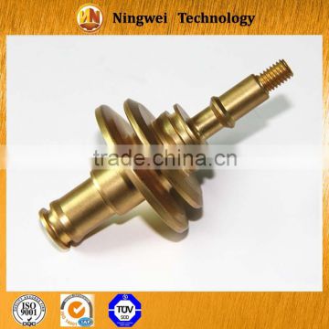 Brass custom cnc machining parts , machining service