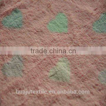 100% polyester super soft velvet fabric for garment