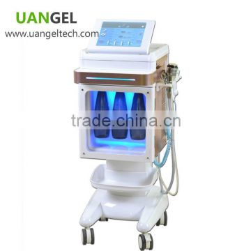 newest! professional 5 in 1 dermabrasion water jet rf facial machine
