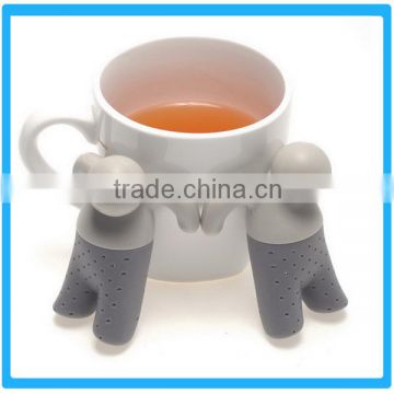People Shape Silicone Tea Strainer