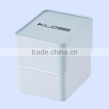Factory price mini gift tin tool box white customize tin gift box