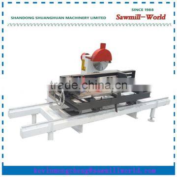 Manual Operated Electric Powered Dual Circular Blades Wood Cutting Sliding Table Saw