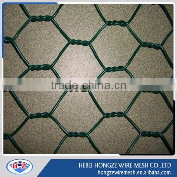galvanized and PVC coated hexagonal wire netting chicken mesh