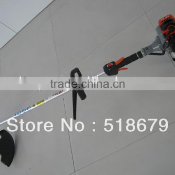 bent type portable lawn mower with two shafts