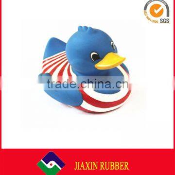 Colorful New Deign OEM Cute Funny Floating Rubber Duck Bath Toy