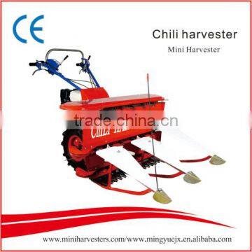 Hot sale Chilli reaper soybean tractor harvester