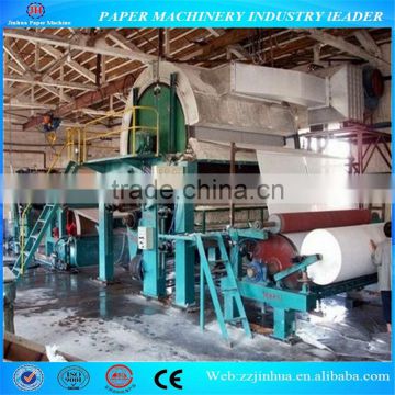 1575mm 15T/D Fourdrinier and Multi-dryer Paper Recycling Machine Prices, a4 Copy Paper Making Machine