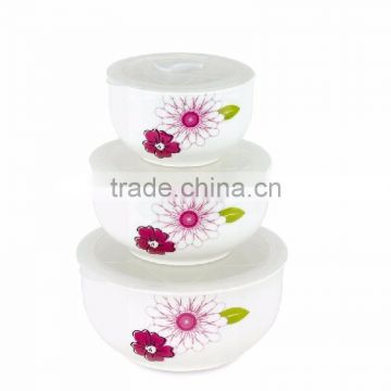 mixing tool- Food Storage Containers w/ Vented Lids (Flowers / Leaf)