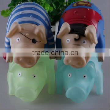 Custom plastic pig toy,OEM vinyl plastic toy pig model,Soft plastic pepa pig toy wholesale